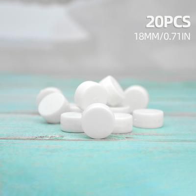 20pcs Rattle Box Dolls Noise Maker For Dog, Pet, Baby Toys DIY Crafts Accessories (18 22 33 39mm) Color: Rattle Box 18MM
