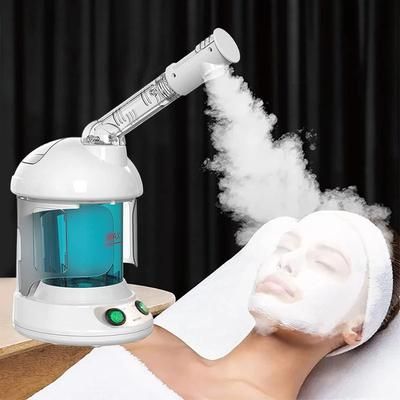 Portable Ionic Facial Steamer, Professional Face Mist Spray For Deep Cleansing & Ozone Treatment Portable Ionic Facial Steamer, Professional Face Mist Spray For Deep Cleansing & Ozone Treatment
