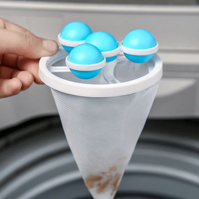 Floating Hair Filtering Mesh Removal Blue