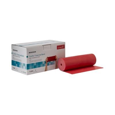 McKesson CanDo Exercise Resistance Band Red 5 Inch X 6 Yard Light Resistance (1073305_EA)