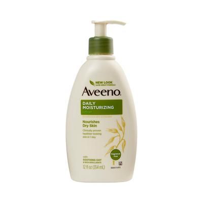 Aveeno Hand and Body Moisturizer 12 oz. Pump Bottle Unscented Lotion (694993_CS)