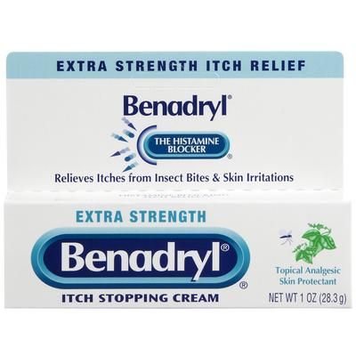 Benadryl Original Strength Itch Relief 1% - 0.1% Strength Cream 1 oz. Tube (783324_EA)