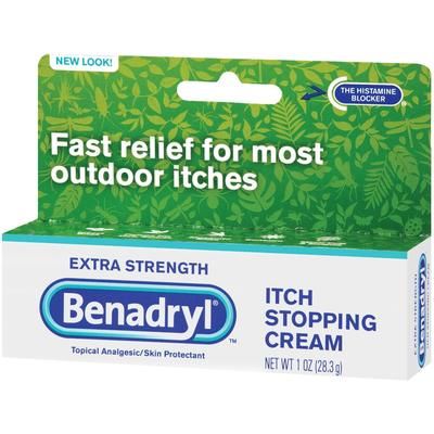 Benadryl Itch Relief 2% - 0.1% Strength Cream 1 oz. Tube (761993_EA)