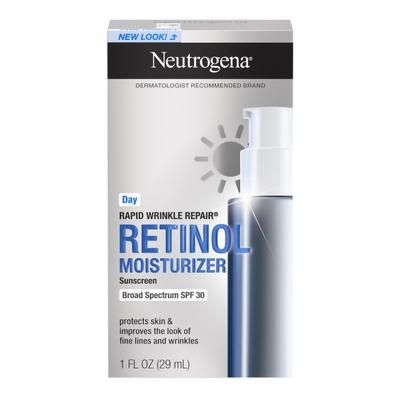 Neutrogena Rapid Wrinkle Repair Facial Moisturizer with Sunscreen 1 oz. Pump Bottle Unscented Lotion (1228808_EA)