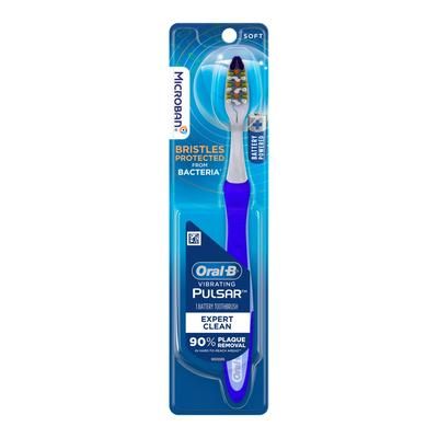 Oral-B Pulsar Toothbrush Blue / White Adult Soft (1231760_EA)