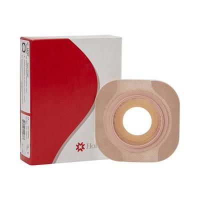 New Image Flextend Ostomy Barrier Precut, Extended Wear Adhesive Tape 57 mm Flange Red Code System Hydrocolloid 1-3/8 Inch Opening (505947_BX)