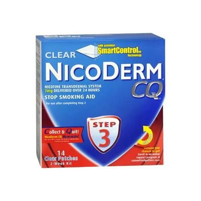 Nicoderm CQ Stop Smoking Aid 7 mg Strength Transdermal Patch (523887_BX)