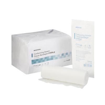 McKesson Conforming Bandage 6 Inch X 4-1/10 Yard Sterile 1 per Pack (999365_BG)