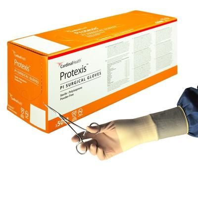 Protexis PI Surgical Glove Size 9 Sterile Polyisoprene Standard Cuff Length Smooth Ivory Chemo Tested (806830_PR)