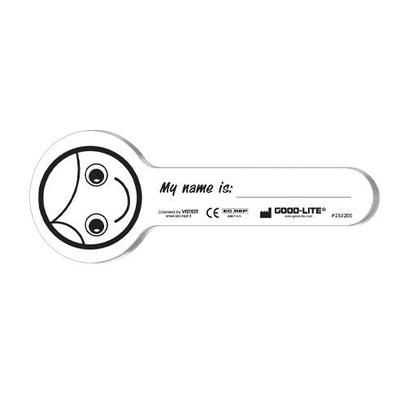 Heidi Eye Occluder Heidi Smiling Face Style Disposable White Card Stock (1129828_PK)