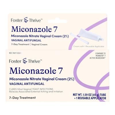 Foster & Thrive Vaginal Antifungal 2% Strength / 100 mg Cream 1.59 oz. Tube (1244991_EA)