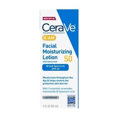 CeraVe AM Facial Moisturizer with Sunscreen 3 oz. Bottle Unscented Lotion (1253469_EA)