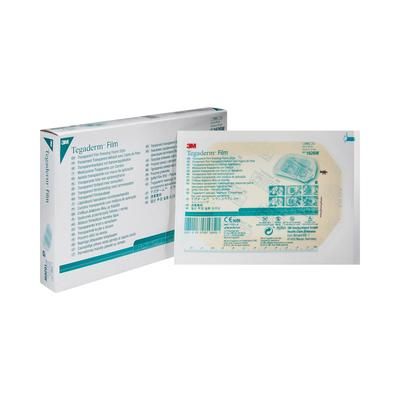 3M Tegaderm Transparent Film Dressing 4 X 4-3/4 Inch Frame Style Delivery Rectangle Sterile (121652_CS)
