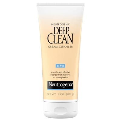 Neutrogena Deep Clean Facial Cleanser Cream 7 oz. Tube Scented (1228780_EA)
