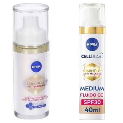 Nivea Luminous630 Siero Viso Anti-Macchie Trattamento Avanzato + Crema