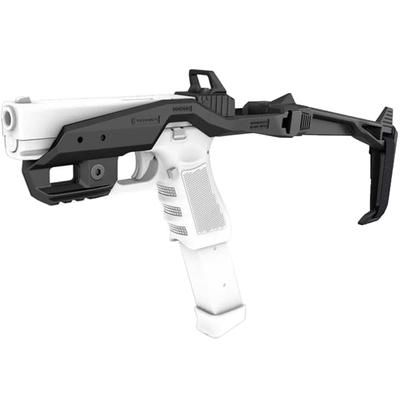 Recover Tactical 20/20N43 BRACE Stabilizer Kit for Glock 43 Glock 43X and Glock 48 G43 G43X G48 - All Gens/Versions Black 2020N43B-01