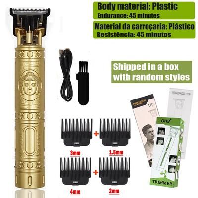 T9 Electric Hair And Beard Trimmer 0mm Precision Cordless Clipper For Men Grooming And Haircuts ohs H5 Buddha