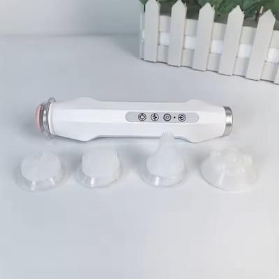 CO2 Oxygenation Facial Device With Brush Head For Skin Whitening And Anti Aging white