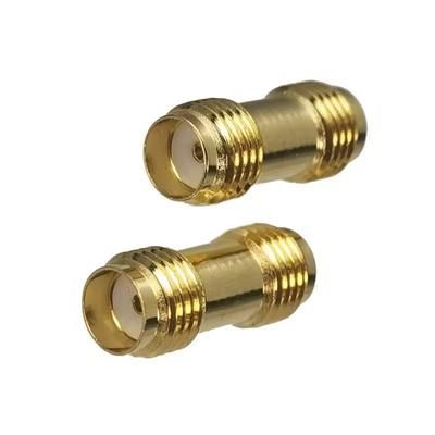 SMA To RP SMA Adapter Connector Male Plug To Female Jack RF Coaxial Converter sma F To Sma F
