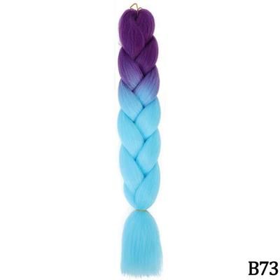 Jumbo Braid Hair Extensions, Ombre Kanekalon Synthetic Yaki Braids For Women, DIY Braiding Hair In Multiple Colors zitong a35 24inches