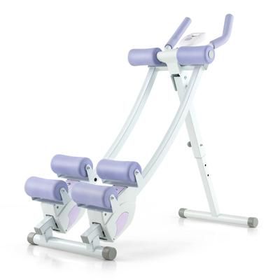 Ab Machine With LCD Monitor And Adjustable Heights, Foldable Ab Workout Trainer For Core, Home Gym, Abs, And Fitness Ab Machine With LCD Monitor And Adjustable Heights, Foldable Ab Workout Trainer For Core, Home Gym, Abs, And Fitness