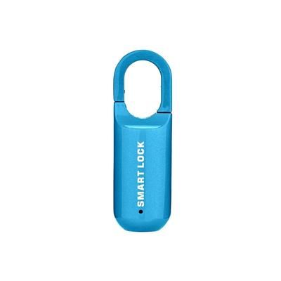 Biometric Fingerprint Padlock Smart Keyless Lock For Gym, School Locker, Backpack & Travel blue