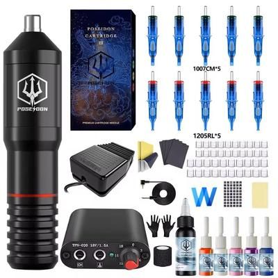 High Power Tattoo Pen Kit For Permanent Makeup And Professional Tattooing bt11 xh