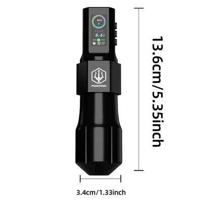 POSEIDON Wireless Tattoo Machine Kit With Pen For Permanent Makeup And Professional Body Art tattoo Machine