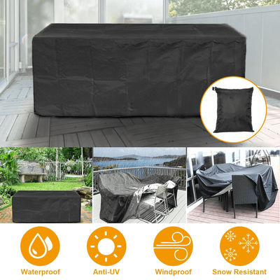 Waterproof Garden Patio Furniture Cover Heavy Duty 210D Oxford Rectangular Outdoor Table Chair Protector 170x94x70 Cm