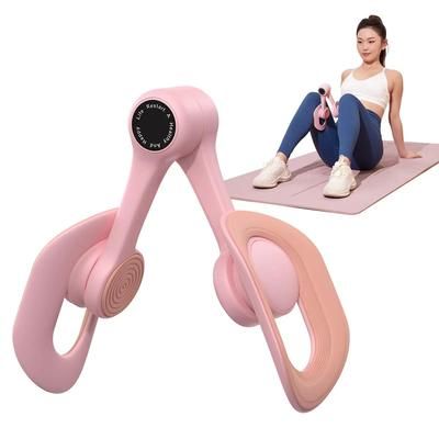 Thigh Trainer Pelvic Floor Muscle Trainer, Inner Thigh Exercise & Buttocks Strengthening Device pink