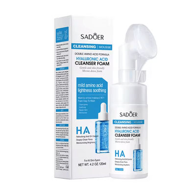 Vitamin C Face Wash With Q10 Brightening And Moisturizing Cleanser For Daily Skincare hyaluronic Acid