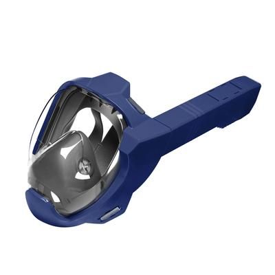 Snorkel Mask Full Face With Dry Breathing System And Panoramic View s m navy Blue