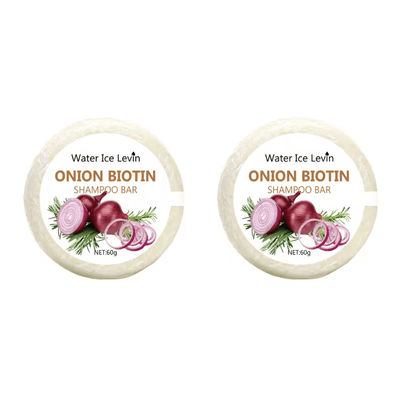 HydraRoots Onion And Biotin Shampoo Bar With Rosemary Extract b(60g)2pcs