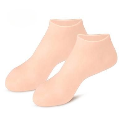 Moisturizing Foot Mask Exfoliating Silicone Socks, Reusable Anti Crack Protection For Soft Feet skin