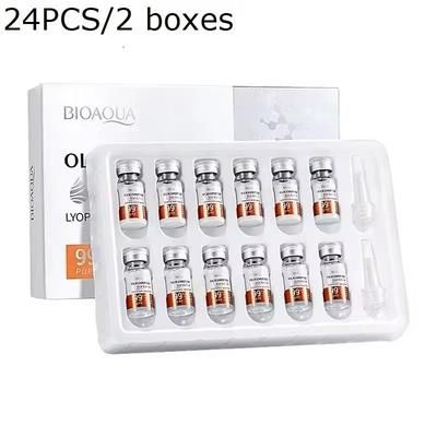 Facial Serum Freeze Dried Peptide Skincare Set 24pcs Serum