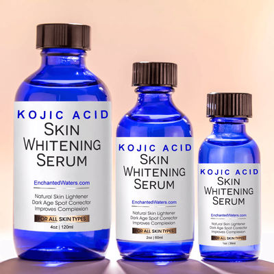 KOJIC ACID Skin Whitening Face Brightening Serum Dark Spot Remover With Alpha Arbutin,Vitamin C, Melasma Treatment 2 Oz