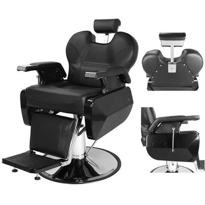 Deluxe Barber Shop Hydraulic Recline Salon Chair, Beauty Spa Shampoo Hair Styling Chair For Professionals Deluxe Barber Shop Hydraulic Recline Salon Chair, Beauty Spa Shampoo Hair Styling Chair For Professionals