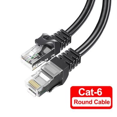 Essager Cat6 RJ45 Ethernet Cable, UTP Network Patch Cord For Laptop, Router, Switch round Cable 10m