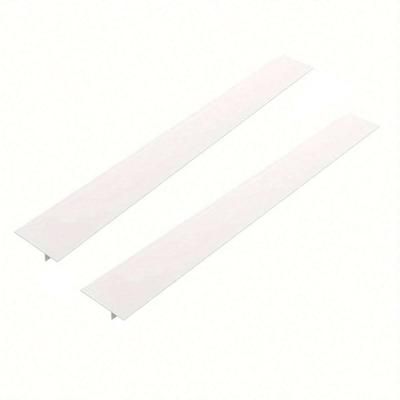 Premium Silicone Gap Strip Kitchen Gas Stove Sealing Strip For Anti Oil & Anti Stain Protection 2pcs White