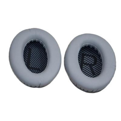 High Protein Leather Replacement Ear Pads For Bose SoundTrue SoundLink Headphones, Soft & Comfortable Cushions gray Black Mat Lr