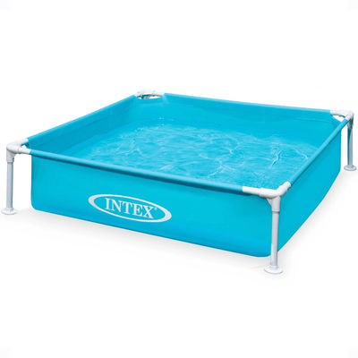 Intex Mini Frame Kiddie Beginner Swimming Pool, Perfect For Ages 3+ Outdoor Play, Easy Setup, Blue Intex Mini Frame Kiddie Beginner Swimming Pool, Perfect For Ages 3+ Outdoor Play, Easy Setup, Blue