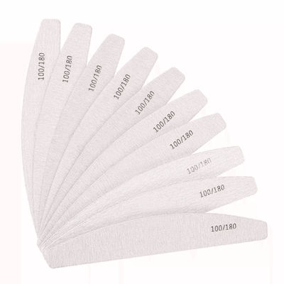 Dual Grit Emery Boards, Professional Manicure Nail Files Set For Natural & Artificial Nails Dual Grit Emery Boards, Professional Manicure Nail Files Set For Natural & Artificial Nails
