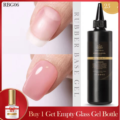 BORN PRETTY 10 In 1 Glue Gel Nail Polish With Rubber Base And Super Bright Top Coat rubber Base 05