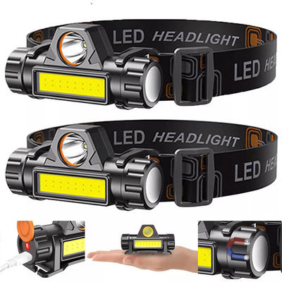 USB Rechargeable Waterproof LED Headlamp, 990W XPE & COB Headlight For Outdoor Use USB Rechargeable Waterproof LED Headlamp, 990W XPE & COB Headlight For Outdoor Use