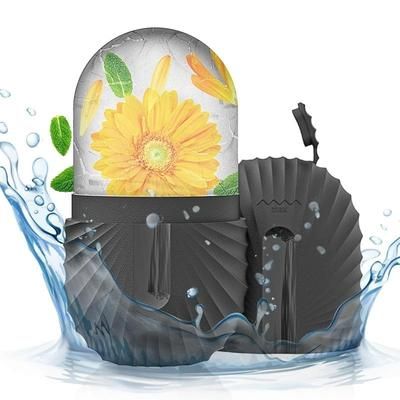 Ice Face Roller For Facial Puffiness And Pore Shrinking black