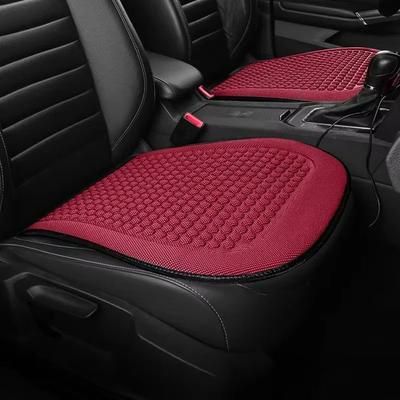 Ice Silk Car Seat Cushion | Summer Cooling Seat Cover For Cars | Universal Fit Auto Chair Pad redb