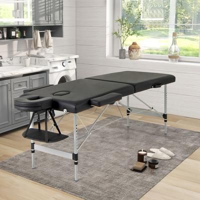 84 Inches Professional Massage Lash Bed With Carrying Bag, Foldable & Adjustable Beauty Spa Table For Facials, Waxing 84 Inches Professional Massage Lash Bed With Carrying Bag, Foldable & Adjustable Beauty Spa Table For Facials, Waxing
