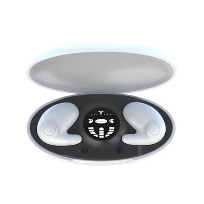 Invisible Sleep Headphones Bluetooth 5.3, IPX5 Waterproof Wireless Earbuds For Side Sleepers Comfortable Stereo Earphone white
