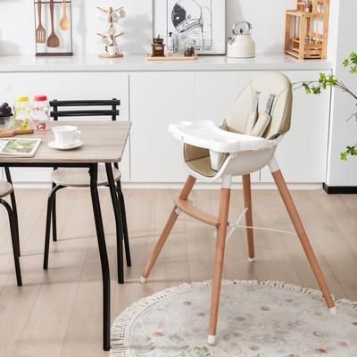 Baby High Chair With Dishwasher Safe Tray, Adjustable & Easy Clean Infant Seat Baby High Chair With Dishwasher Safe Tray, Adjustable & Easy Clean Infant Seat