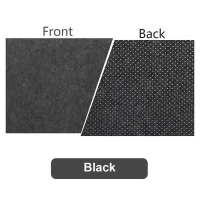 Wool Felt Mouse Pad Large Desk Mat For Keyboard And Gaming Setup 26x21cm black